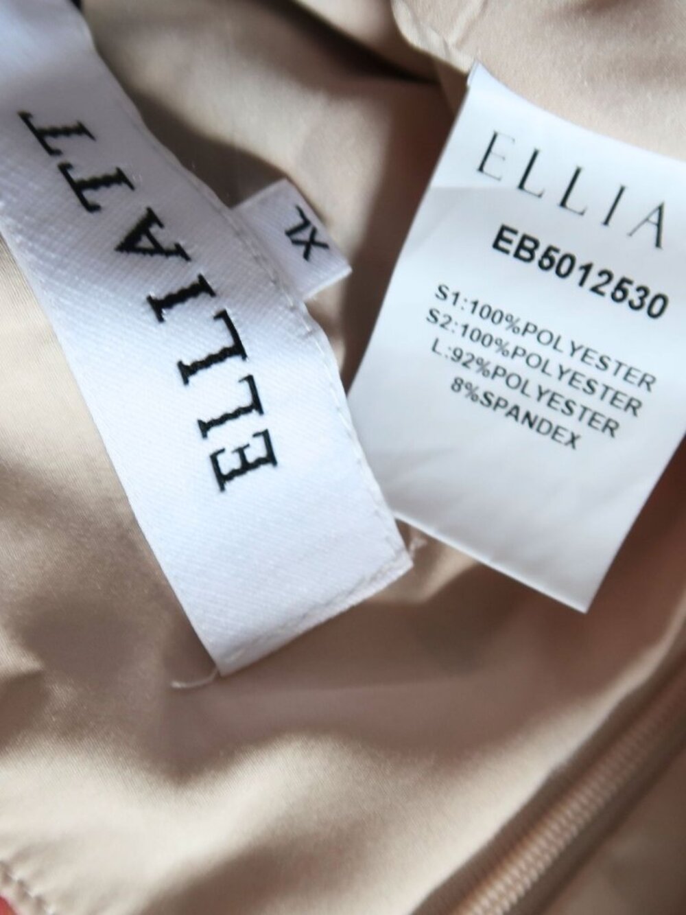 NWT Elliatt Perla Frilled Maxi Dress gown in Floral pink XXL - Picture 13 of 16